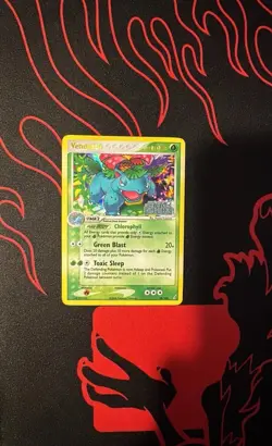 Pokemon Venusaur EX Crystal Guardians #28/100 Reverse Holo Stamped MP - Image 1