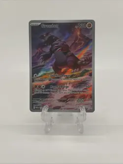 2023 Pokemon SV Paradox Rift Groudon #199/182 - Image 1