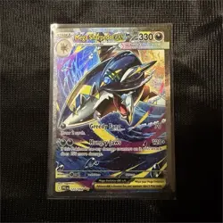 Pokemon Mega Sharpedo Ex 127/094 Me02 Phantasmal Flames Full Art Holo Rare 330HP - Image 1