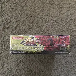 2008 Yugioh Crossroads of Chaos Unlimited Booster Box [24-Packs] New Sealed! 53334618571 - Image 4