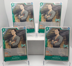 Koushirou Playset - OP12-027 x4 - Learn Together Reprint - One Piece TCG - Image 1