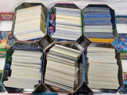 Huge Lot Pokemon TCG Cards In Collector Tins - Image 4