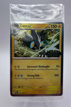 Luxray 028/088 Pokemon Perfect Order Best Buy Promo Stamp Card SEALED - Image 1