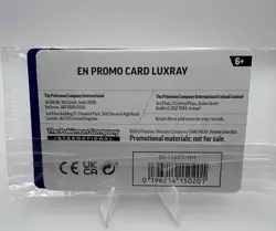 Luxray 028/088 Pokemon Perfect Order Best Buy Promo Stamp Card SEALED - Image 2