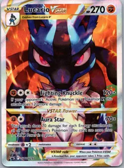 Lucario VSTAR SWSH291 SWSH: Sword & Shield Promo Cards Promo Holofoil NM - Image 1