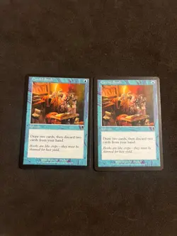 x2 Careful Study 2x [Odyssey] Magic MTG Cards LP - Image 1