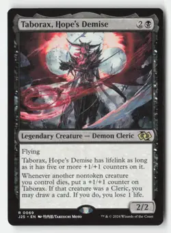Taborax, Hope's Demise (Anime) 69 Foundations Jumpstart Magic: The Gathering NM - Image 1