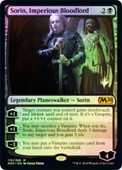 MTG Sorin, Imperious Bloodlord - Foil - Promo Pack, NM-Mint, English Promo Pack: - Image 1