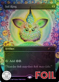 Sol Ring (Confetti Foil) - Secret Lair Furby - 2330 - NM Foil - Image 1