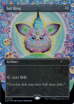 Sol Ring (Confetti Foil) - Secret Lair Furby - 2330 - NM Foil - Image 2