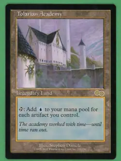 MTG Tolarian Academy (Urza's Saga) 330 - Image 1