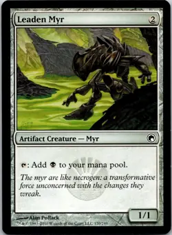 Leaden Myr Scars of Mirrodin Regular - Image 1