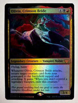 Olivia, Crimson Bride Innistrad: Crimson Vow Foil - Image 1