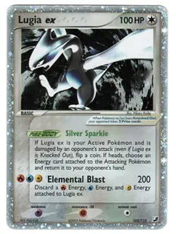 2005 Pokemon EX Unseen Forces Lugia EX Holo Foil Rare 105/115 - Image 1