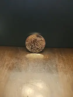 Charizard Ultra-Premium Collection Metal Gold Coin Pokemon TCG - Image 1