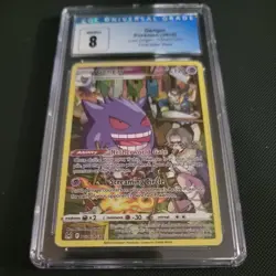 Pokemon Gengar TCG TG06/TG30 Lost Origin Trainer Gallery Graded 8 - Image 1