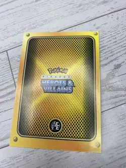 Pikachu as Namor #E7 Rare Black Holo Heroes & Villains (non-Pokemon fan art) - Image 5