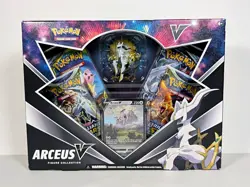 Pokemon TCG Arceus V Figure Collection Box Factory Sealed Cosmic Eclipse - Image 1