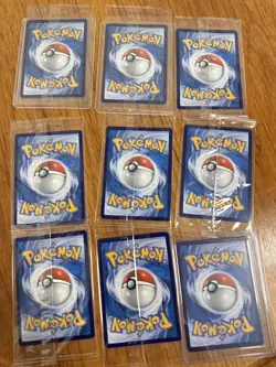 Pokemon TCG Chinese 30th First Partners PROMO 30th-P NM 9-Piece - Image 2