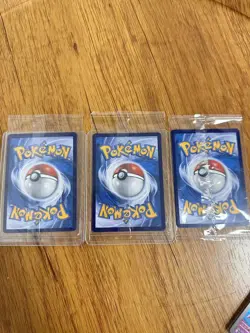 Pokemon S-Chinese 30th First Partner Charmander Bulbasaur Squirtle Set 30th 3PCS - Image 2