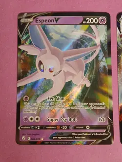 Pokemon Sword & Shield Evolving Skies Espeon V 064/203 & Espeon VMAX 065/203 - Image 3