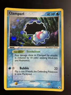 Pokemon Clamperl 58/101 Hidden Legends Reverse Holo - Light Played - Image 1