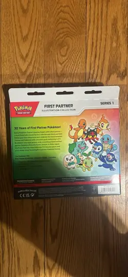 Pokemon TCG First Partner Illustration Collection Series 1 Exclusive Promo Box - Image 2