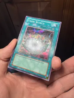 Yugioh Toon World MRL-E076 Super Rare 1st Edition NM - Image 1