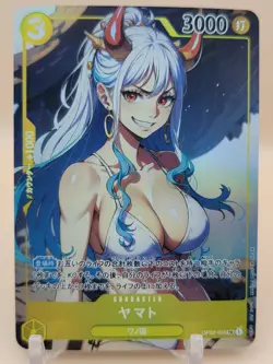 ❤ YAMATO BIKINI One Piece Anime Waifu Card Girl Foil Doujin Holo ACG❤ - Image 1