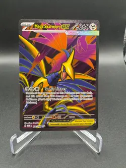 Mega Skarmory EX 106/088 Full Art Ultra Rare Pokemon Perfect Order NM - Image 1
