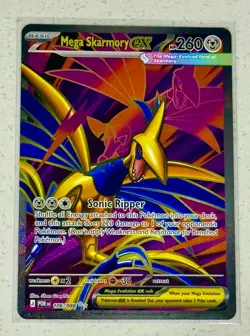 Mega Skarmory ex 106/088 Perfect Order Ultra Rare Pokemon TCG - Full Art (NM) - Image 1