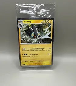 Luxray Promo Card 028/088 Perfect Order Stamped 150 HP Pokemon TCG Sealed - Image 2