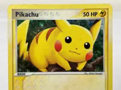 Pikachu 74/112 - EX FireRed & LeafGreen Reverse Holo Pokemon Card - MP / HP - Image 3