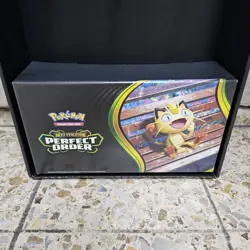 MEGA EVOLUTION PERFECT ORDER POKEMON CARD HANGING STORE DISPLAY BRAND NEW - Image 3
