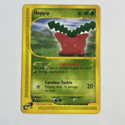 Hoppip Vintage Pokemon TCG E-Reader Card 83/147 Aquapolis Common - Image 1