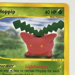 Hoppip Vintage Pokemon TCG E-Reader Card 83/147 Aquapolis Common - Image 3