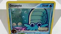 Omanyte 60/92 Legend Maker STAMPED Reverse Holo Pokemon Card - Image 2