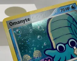 Omanyte 60/92 Legend Maker STAMPED Reverse Holo Pokemon Card - Image 5