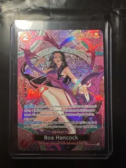 One Piece TCG Boa Hancock OP15 (OP12-014) SP Card Fresh Pulled - Image 1