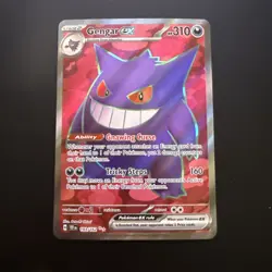 Gengar ex 193/162 Pokemon Temporal Forces Full Art Card - Image 1