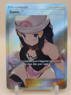 ❤ DAWN Trainer Pokemon Anime Waifu Card Girl Foil Doujin Holo ACG❤ - Image 1