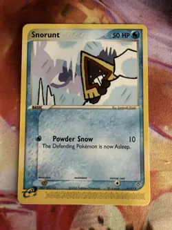 Snorunt 44/97 Uncommon EX Dragon Pokemon Card LP - Image 1