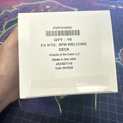 Magic: The Gathering Spider-Man Welcome Decks, Sealed Box of 10 Decks - Image 1