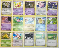 Lot of 15 Pokemon Cards from Secret Wonders 2007 - LP/MP - Image 1