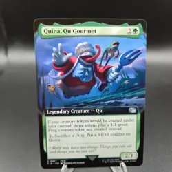Quina, Qu Gourmet Extended Art #0471 (Non-Foil) - MTG Final Fantasy - NM - Image 1