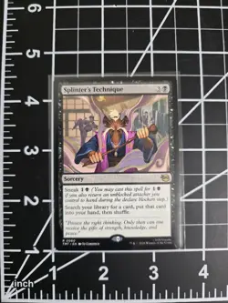 Splinter's Technique TMT 0080 MTG Ninja Turtles NM/M - Image 1