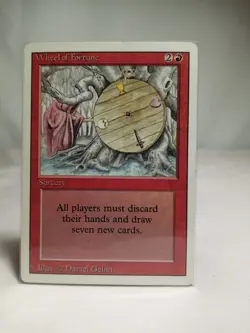 Magic The Gathering Wheel of Fortune Revised Edition MP #2 Mint - Image 1