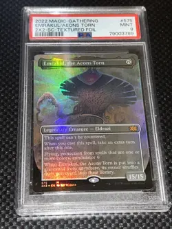 Emrakul, the Aeons Torn #575 Textured Foil Double Masters 2022 Foil PSA 9 Mint - Image 1