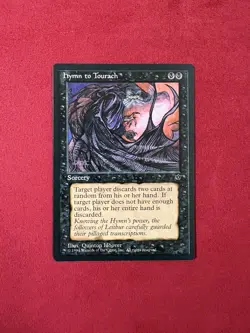 Hymn To Tourach (c) - Fallen Empires MTG Magic The Gathering Classic Vintage - Image 1