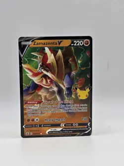 Zamazenta V 018/025 - Pokemon Celebrations - Near Mint Ultra Rare - Image 1